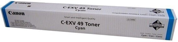 CANON C-EXV 49 toner cyan цена и информация | Laserprinteri toonerid | hansapost.ee