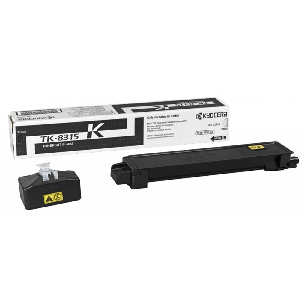 Kyocera TK-8315 (1T02MV0NL0), must kassett laserprinteritele, 12000 lk. hind ja info | Laserprinteri toonerid | hansapost.ee