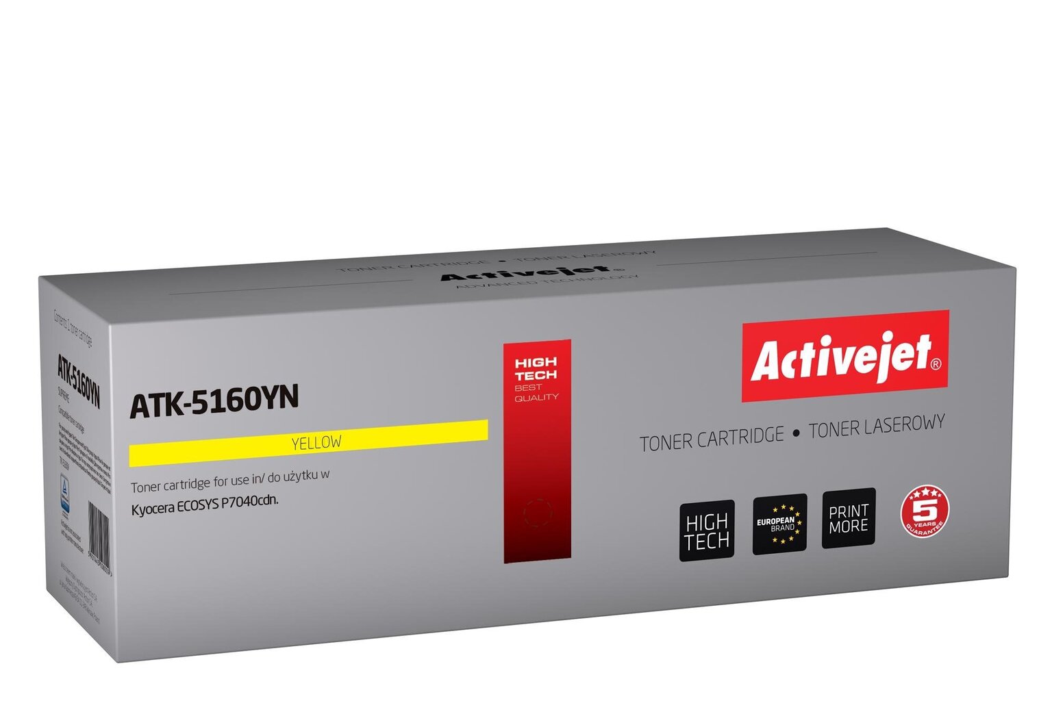 Activejet toner do Kyocera TK-5160Y new ATK-5160YN цена и информация | Laserprinteri toonerid | hansapost.ee