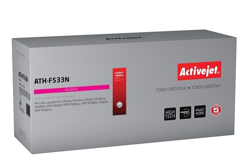 Kassett laserprinteritele Active Jet ATH-F533N, lilla hind ja info | Laserprinteri toonerid | hansapost.ee