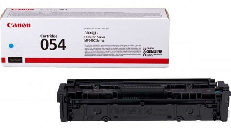Canon 054 Toner cartridge, Cyan цена и информация | Laserprinteri toonerid | hansapost.ee