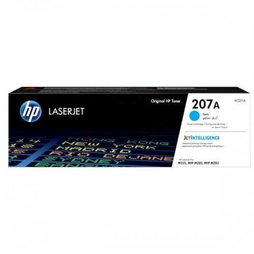 TONER CYAN 207A /M255/M282/1.25K W2211A HP hind ja info | Laserprinteri toonerid | hansapost.ee