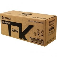 Kyocera Toner TK-5270K Toner-Kit Black (1T02TV0NL0), price and information | Laser printer toners | hansapost.ee