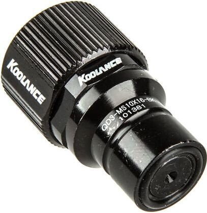 Koolance QD3 Male Quick Disconnect No-Spill Coupling, Compression for 10mm x 16mm (3/8in x 5/8in) Black (QD3-MS10X16-BK) цена и информация | Vesijahutuse lisaseadmed | hansapost.ee