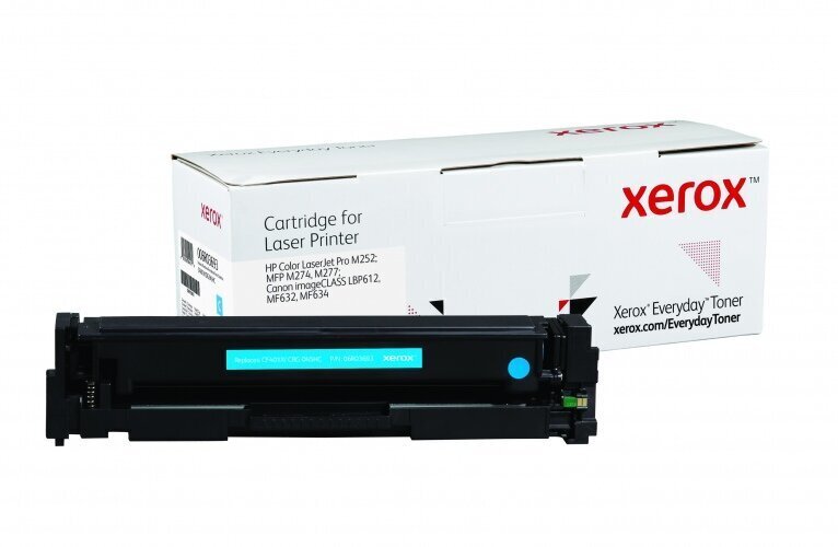 Printerikassett Xerox HP CF401X, sinine цена и информация | Laserprinteri toonerid | hansapost.ee