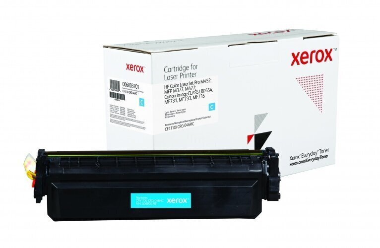 Xerox HP No.410X CF411X, helesinine цена и информация | Laserprinteri toonerid | hansapost.ee