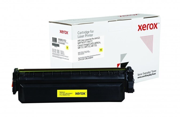 Xerox HP No.410X CF412X, kollane цена и информация | Laserprinteri toonerid | hansapost.ee