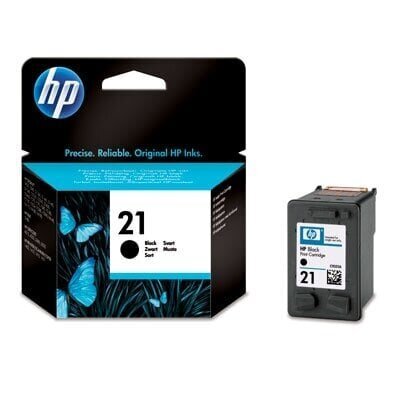 Tindikassett HP 21 C9351AE, must цена и информация | Tindiprinteri kassetid | hansapost.ee