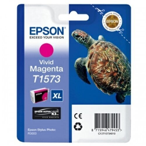 Epson T1573 Ink Cartridge, Magenta hind ja info | Tindiprinteri kassetid | hansapost.ee