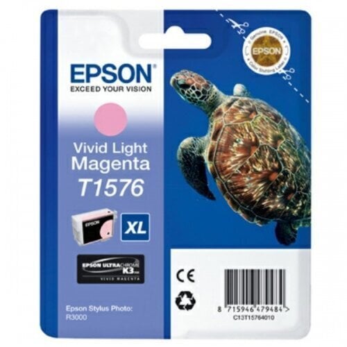 Epson T1576 Vivid Light Magenta Light ma цена и информация | Tindiprinteri kassetid | hansapost.ee