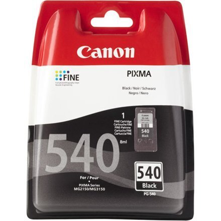 CANON PG-540 ink black blister hind ja info | Tindiprinteri kassetid | hansapost.ee