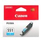 Tindikassett Canon CLI-551 C, 7ml цена и информация | Tindiprinteri kassetid | hansapost.ee