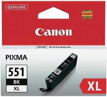 Tindikassett Canon CLI-551XL, must hind ja info | Tindiprinteri kassetid | hansapost.ee