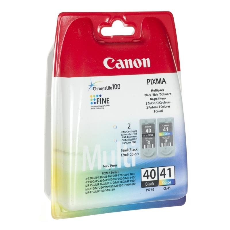 CANON PG-40/CL-41 Multi Pack (2 cartridges) цена и информация | Tindiprinteri kassetid | hansapost.ee