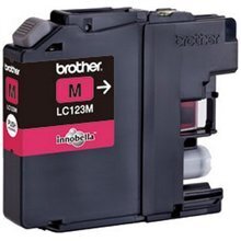BROTHER LC123M ink magenta 600pages hind ja info | Tindiprinteri kassetid | hansapost.ee