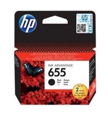 HP 655 tindiprinteri kassett (CZ109AE), must hind ja info | Tindiprinteri kassetid | hansapost.ee