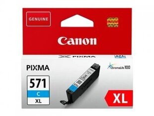 Картридж Canon CLI-571XL, синий цена и информация | Картриджи для струйных принтеров | hansapost.ee