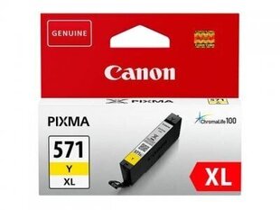 Canon Tusz CLI-571XL 0334C001, kollane hind ja info | Tindiprinteri kassetid | hansapost.ee