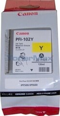 Canon PFI-102Y Tint (kollane) hind ja info | Tindiprinteri kassetid | hansapost.ee