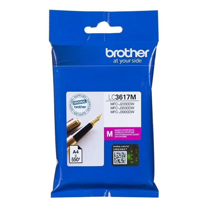 Ink Brother LC3617M magenta | 550pgs | MFC-J2330DW / MFC-J3530DW / MFC-J3930DW hind ja info | Tindiprinteri kassetid | hansapost.ee