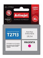 Activejet AE-27MNX EPSON T2713, XL mahutav kassett, magenta hind ja info | Tindiprinteri kassetid | hansapost.ee