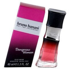 <p>Bruno Banani Dangerous Woman EDT для женщин, 40 мл</p>
 цена и информация | Женские духи | hansapost.ee