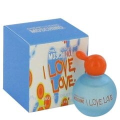 Moschino I Love Love EDT naistele 4,9 ml hind ja info | Moschino Parfüümid, lõhnad ja kosmeetika | hansapost.ee