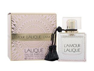 Парфюмированная вода Lalique L'Amour EDP для женщин, 50 мл цена и информация | Духи для Нее | hansapost.ee