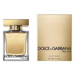 Женская парфюмерия The One Dolce & Gabbana EDT: Емкость - 50 ml цена и информация | Женские духи | hansapost.ee