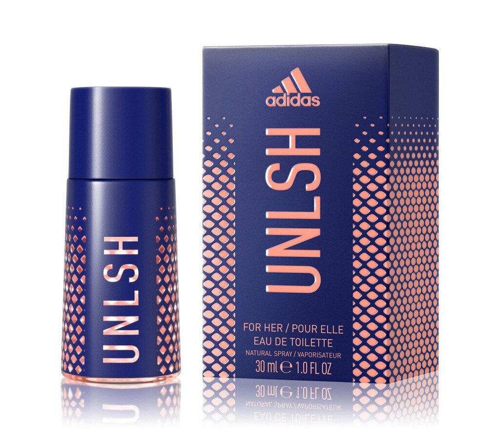 Tualettvesi Adidas Culture of Sport Unleash EDT naistele 30 ml hind ja info | Parfüümid naistele | hansapost.ee