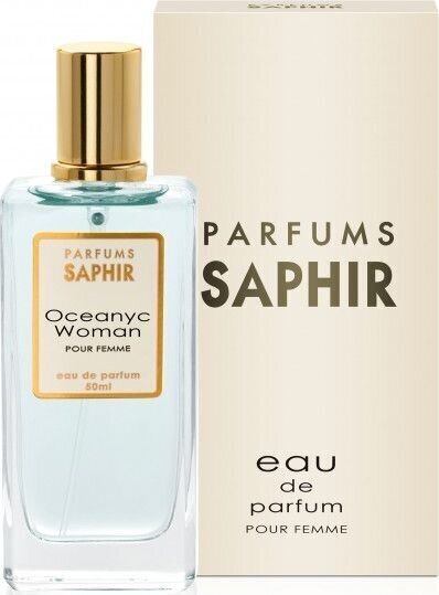 Parfüümvesi Saphir Oceanyc Woman EDP naistele 50 ml цена и информация | Parfüümid naistele | hansapost.ee