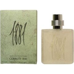 Мужская парфюмерия 1881 Cerruti EDT: Емкость - 50 ml цена и информация | Мужские духи | hansapost.ee
