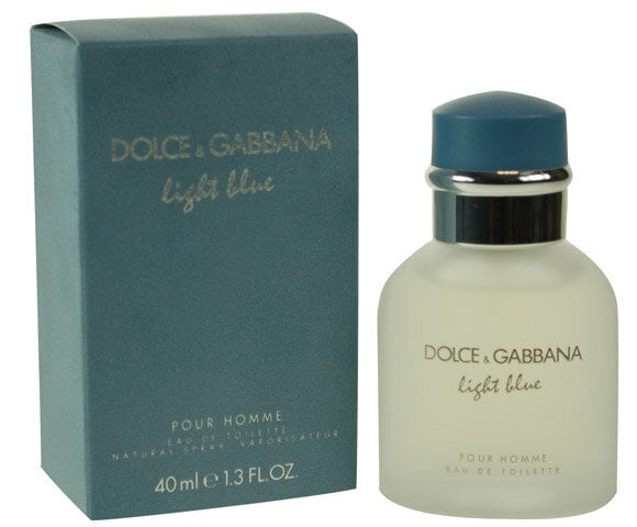 Dolce & Gabbana Light Blue Pour Homme EDT meestele 40 ml цена и информация | Parfüümid meestele | hansapost.ee