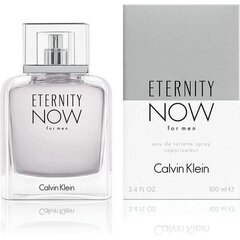 Мужская парфюмерия Eternity Now Calvin Klein EDT: Емкость - 100 ml цена и информация | Мужские духи | hansapost.ee