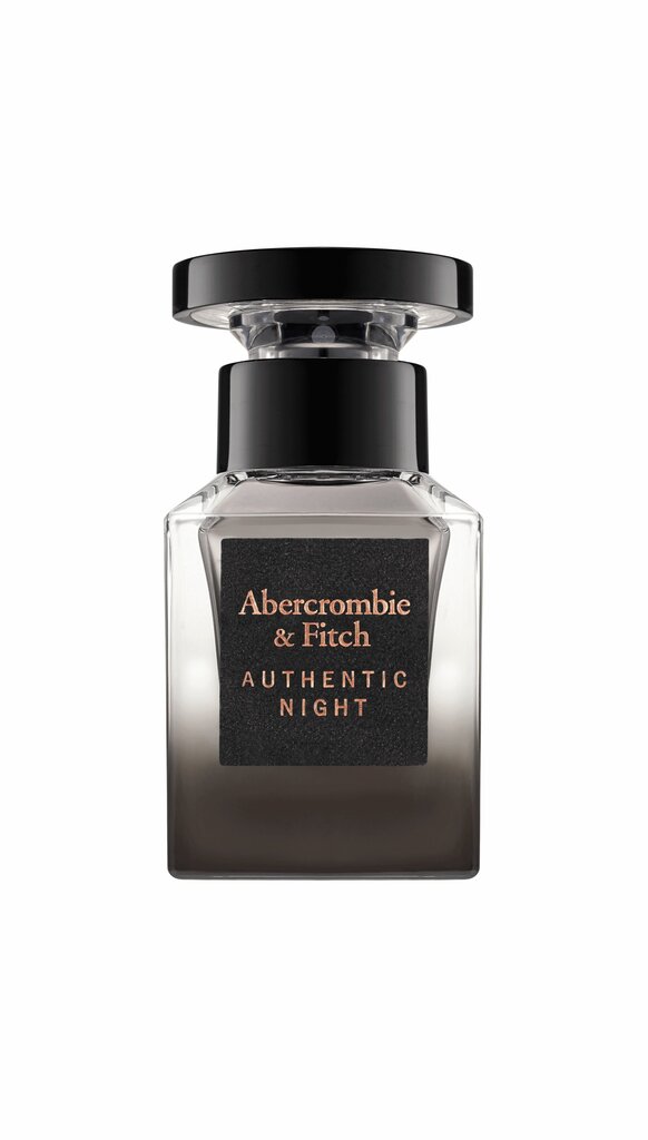 Tualettvesi Abercrombie & Fitch Authentic Night Man EDT 30 ML цена и информация | Parfüümid meestele | hansapost.ee