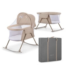 Детская кроватка - колыбель Kinderkraft Lovi, beige цена и информация | Манежи для детей | hansapost.ee