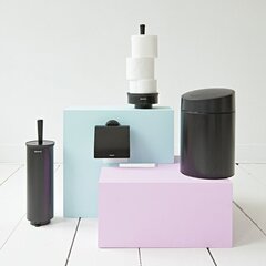 Туалетный ершик с подставкой Profile Brabantia, черный цена и информация | Аксессуары для ванной комнаты | hansapost.ee