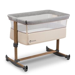 Кроватка Lionelo Leonie 3 in 1, Sand/Grey цена и информация | Манежи для детей | hansapost.ee