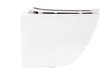 WC-pott REA Carlo Rimless mini Flat Slim aeglaselt sulguva kaanega hind ja info | WС-potid | hansapost.ee
