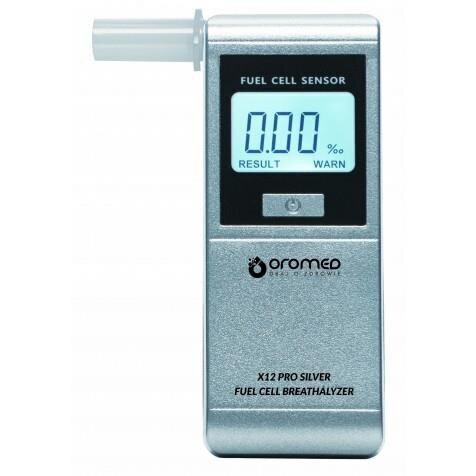 Elektrokeemiline alkomeeter OROMED X12 PRO SILVER hind ja info | Alkomeetrid | hansapost.ee