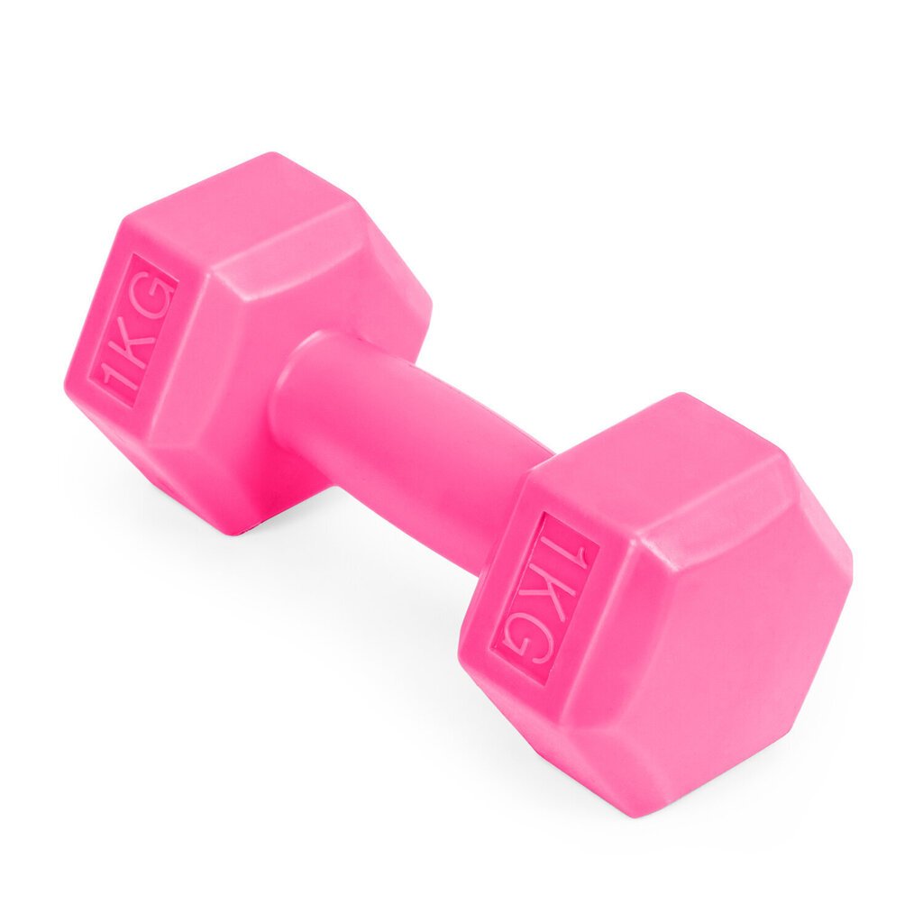 Fitness hantlikomplekt, 2 x 1 kg цена и информация | Hantlid, kangid, raskused | hansapost.ee