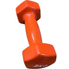 Гантели виниловые Tomaz Sport aerobics 2 кг, красные цена и информация | Гантели, гири, штанги | hansapost.ee
