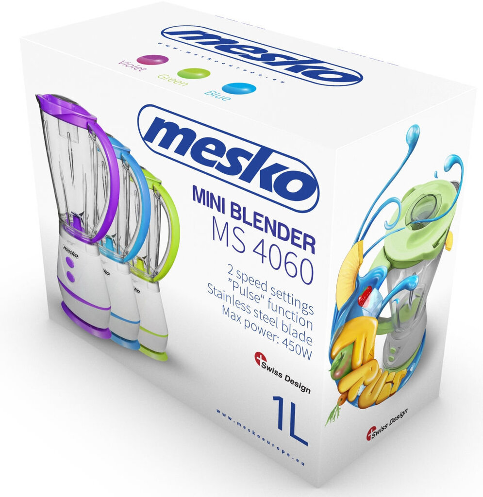 Mesko MS 4060 White hind ja info | Blenderid | hansapost.ee