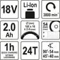 Akuketassaag Yato YT-82810 18V hind ja info | Elektrilised saed, ketassaed ja tarvikud | hansapost.ee