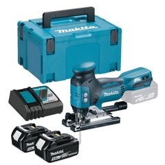 Аккумуляторная лобзиковая пила Makita DJV181RTJ 18V 2 x 5.0Ah Li-Ion цена и информация | Makita Аутлет | hansapost.ee