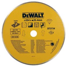 Алмазный диск Dewalt 250x25,4мм DT3734 цена и информация | Шлифовальные машины | hansapost.ee