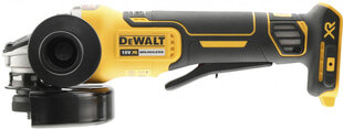 Угловая шлифовальная машина DeWalt DCG406N; 18 В (без аккумулятора и зарядного устройства) цена и информация | Шлифовальные машины | hansapost.ee