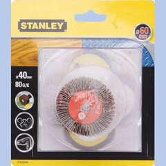 Lihvimispaberiketas Stanley, 60 x 40 mm, 80 g hind ja info | Lihvmasinad | hansapost.ee