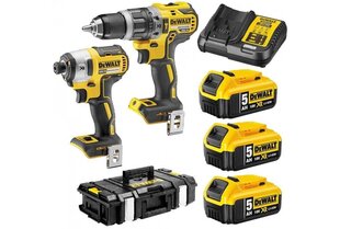 Tööriistakomplekt DeWalt DCK266P2 hind ja info | Akutrellid, puurid ja kruvikeerajad | hansapost.ee