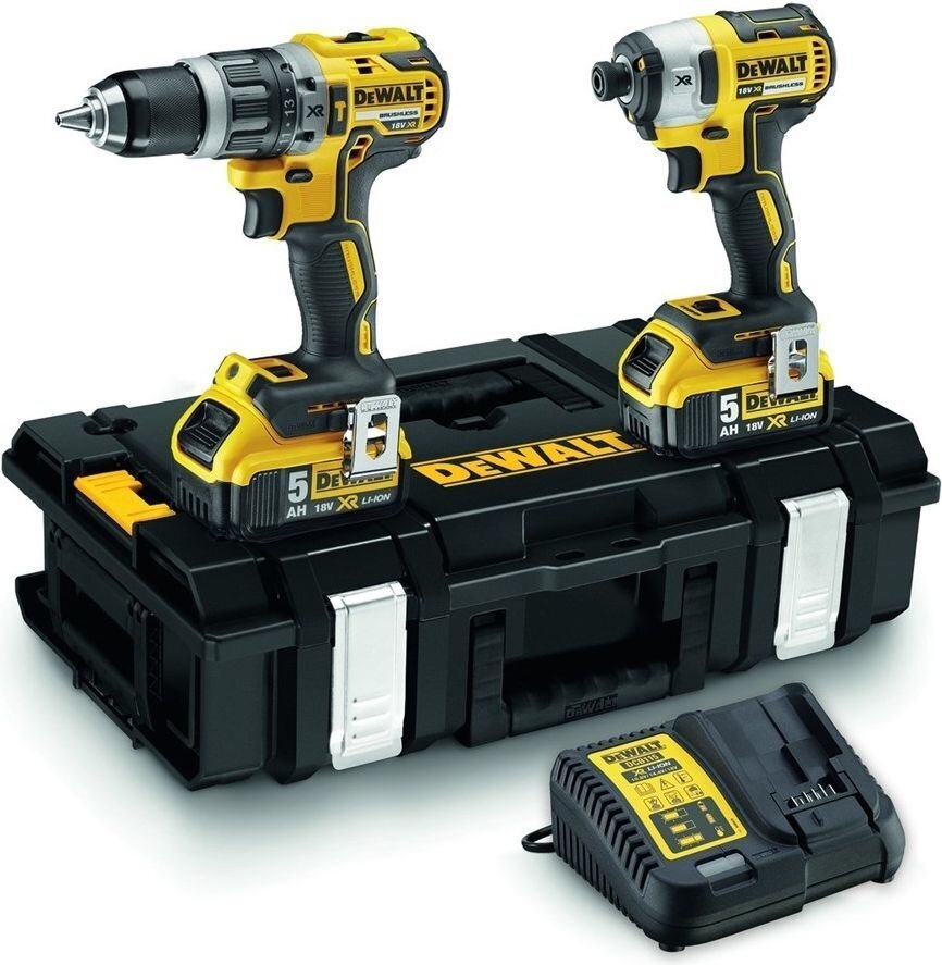 18V Combo DCK266P2: DCD796 + DCF887, 2x5,0 Ah, DeWalt hind ja info | Akutrellid, puurid ja kruvikeerajad | hansapost.ee